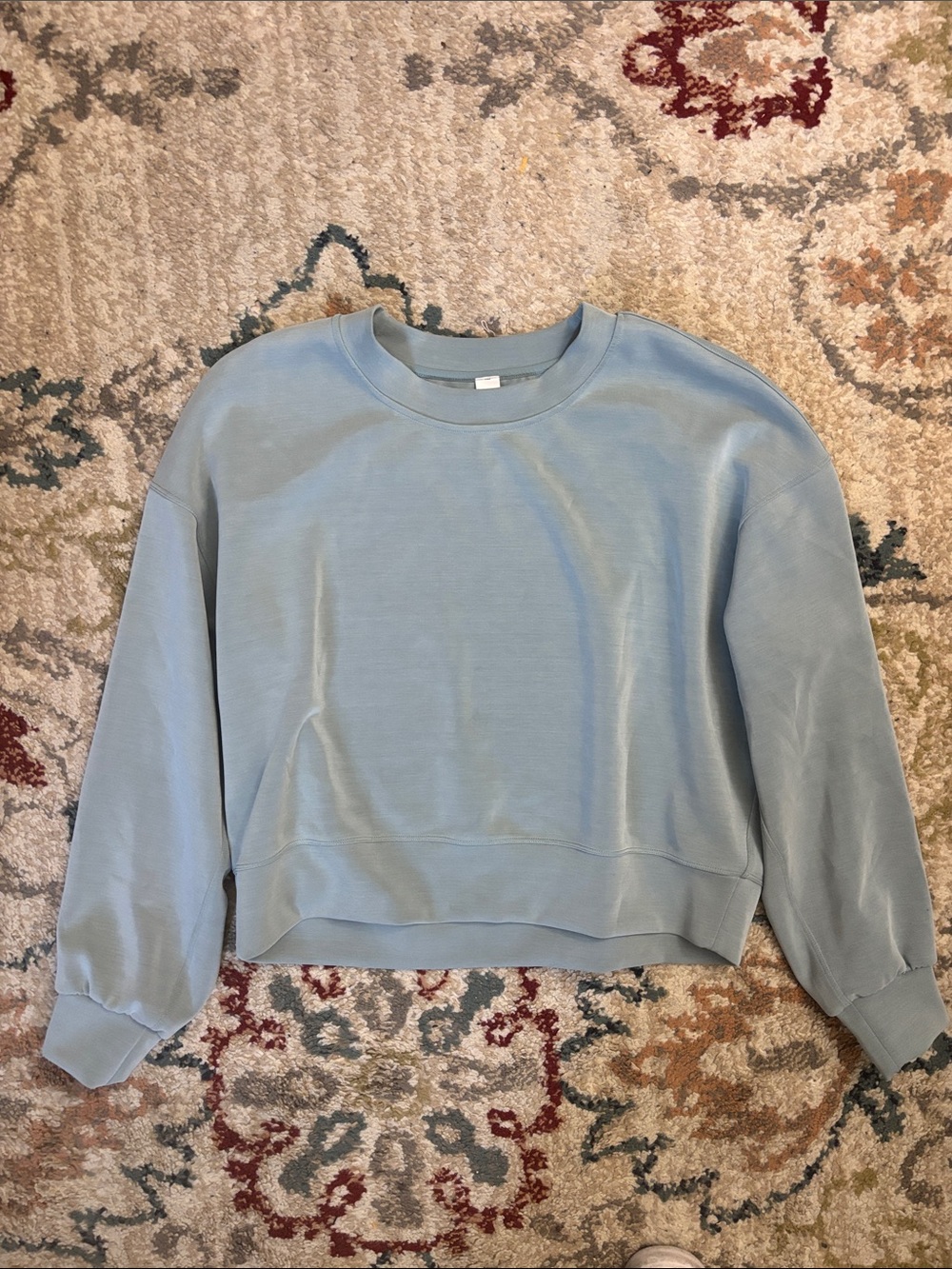 lululemon Pale Blue Crewneck